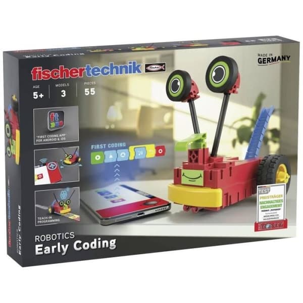 fischertechnik - Early Coding My First Robot, , Svart - 559889