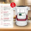 Miniatyrbild 2 av 4: MOULINEX HF934510 Companion Touch XL Multifunktionsspisrobot - Pekskärm - 4,5L - 10 personer - 14 automatiska program