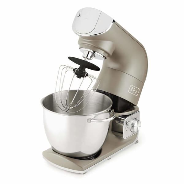 Boj FP-5500M knådande köksrobot med 5,5 liters skål i rostfritt stål Full Metallic 1200 W