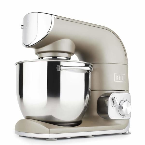Boj FP-5500M knådande köksrobot med 5,5 liters skål i rostfritt stål Full Metallic 1200 W