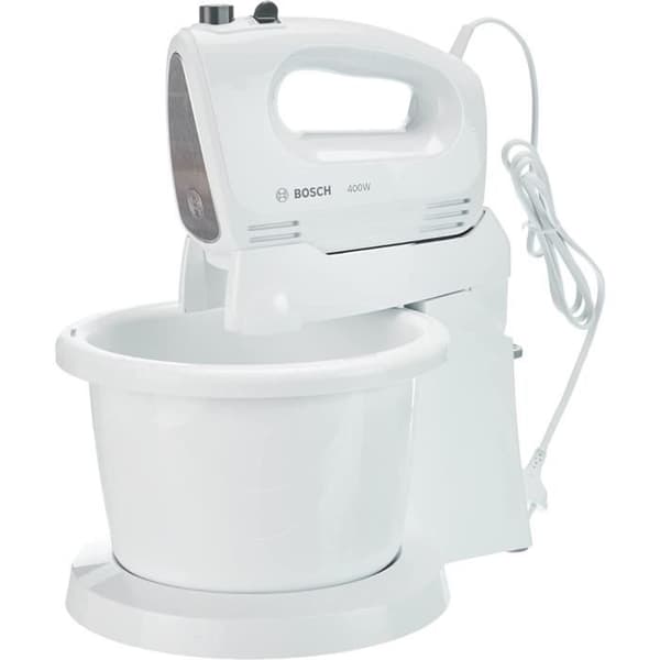 Matmixer/visp - BOSCH - MFQ2600X - 400W - 4 hastigheter - Rostfritt stål