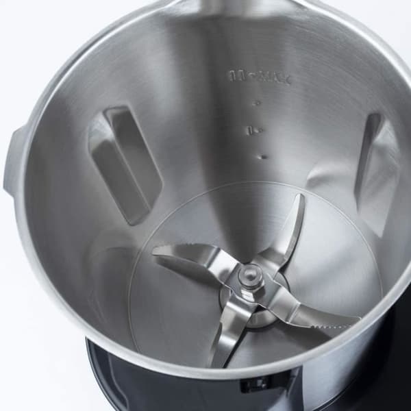 H.Koenig Professional Intelligent 2L HK8 Multifunktionsspisrobot 1000W, 30+ matlagningsfunktioner, 10-hastighetsturbo