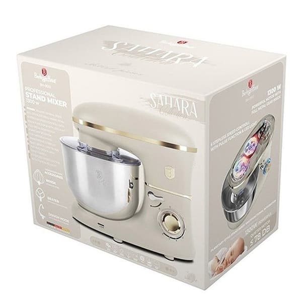 Köksrobot - BERLINGERHAUS - BH-9510 - 1300 W - 6 hastigheter - Skål 6L i rostfritt stål
