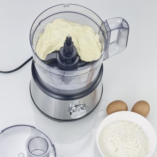 SEVERIN KM3892 Multifunktionsmatberedare - 1200 W - Rostfritt stål och svart - 1,5 L mixer - 2 hastigheter + puls
