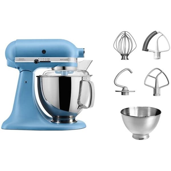 KitchenAid Artisan 5KSM175PSEVB Stativblandare 300 Watt Retro Blå