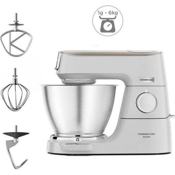 Matberedare - KENWOOD - KVC65.001WH - 5 Liter - 1200 Watt - Pulsfunktion