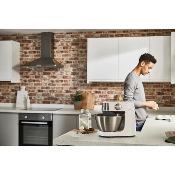 Robotpatissier multifunktion KENWOOD Prospero KHC291A.H0WH - Mixer, Multifunktionsskål, 3 skivor, Citruspresse, Rostfri skål