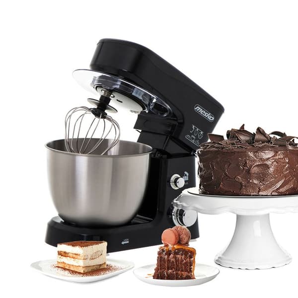 Robot Pâtissier Boulangerie Kök Hemma Multifunktion Skål 3,5L Mesko MS4217 1200W Svart 85094000