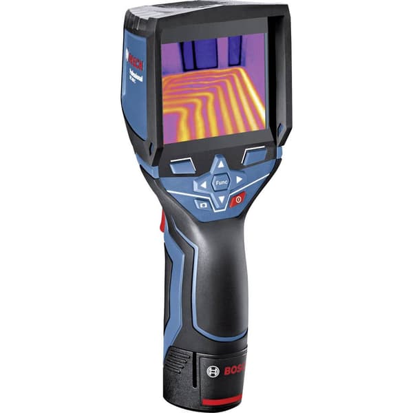 Bosch Professional GTC 400 C Värmekamera -10 till +400 °C 160 x 120 Pixel Svart, Blå