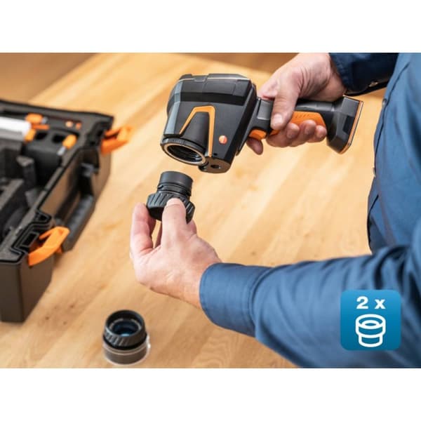 testo 883-1 Set Värmekamera -30 till +650 °C 27 Hz WiFi