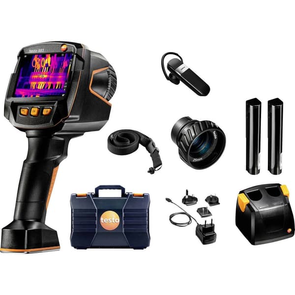 testo 883-1 Set Värmekamera -30 till +650 °C 27 Hz WiFi