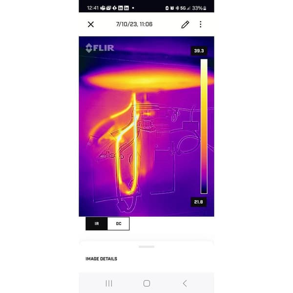 FLIR One Gen 3 - USB-C Mobil värmekamera -20 till +120 °C 80 x 60 Pixel 8.7 Hz