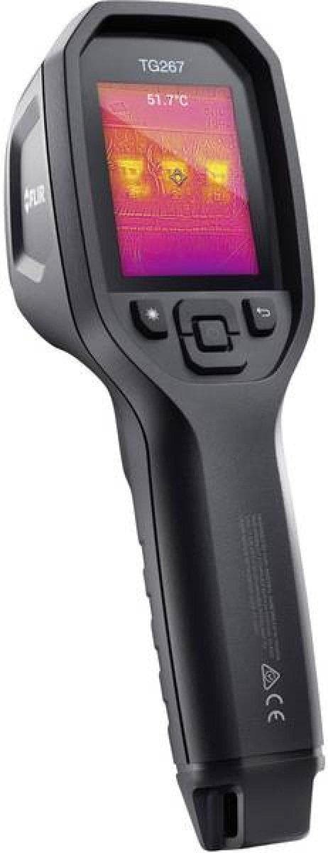 FLIR TG267 - Infrarot-termometer TG267 Wärmebild/Sichtbild -25 bis Sort Indbygget display LCD 160 x 120 pixels Sort