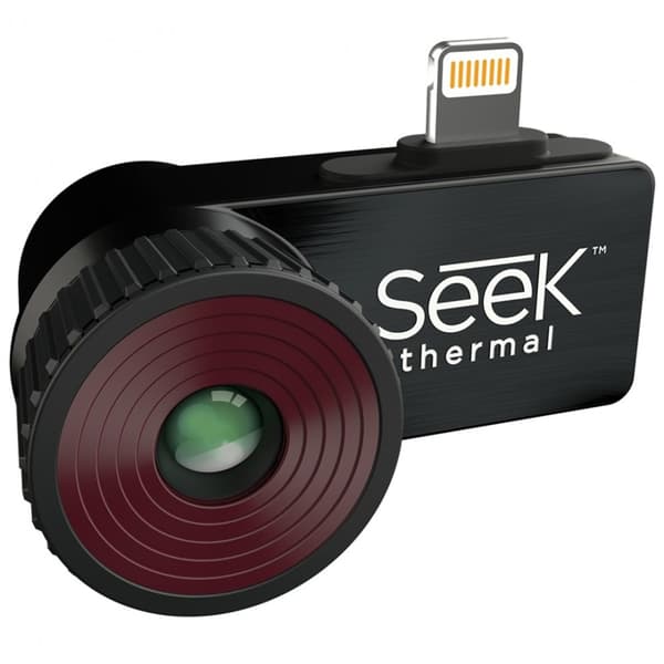 Seek Thermal LQ-AAAX värmekamera Vanadium Oxide Okylda Focal Plane Arrays Black 320 x