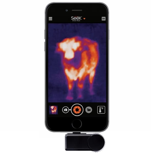 Seek Thermal LT-AAA värmekamera Svart 206 x 156 pixlar