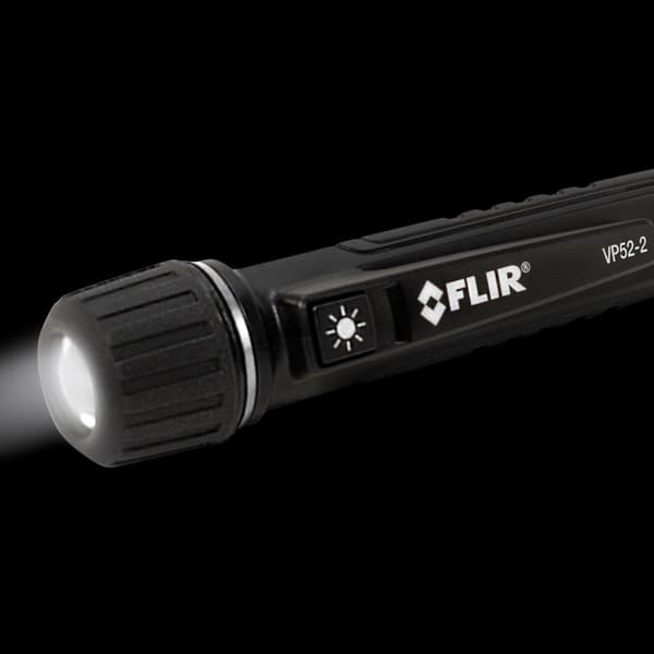 FLIR VP52-2 Tension Tester CAT IV 1000 V LED, Vibrazione, Acustico Pocket Black