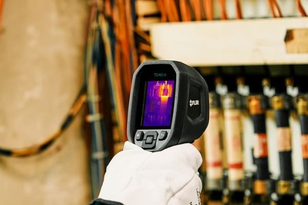 FLIR TG165-X MSX Termocamera -25 fino med +300 °C 80 x 60 Pixel 8,7 Hz MSX®, Luce LED-integreret, Fotokamera digitalt