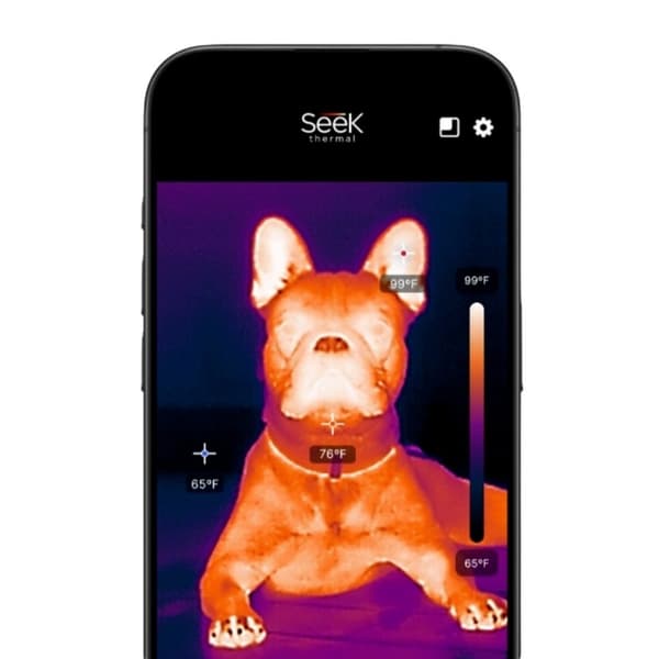 Seek Thermal LQ-ABAX termisk kamera Sort 320 x 240 pixel