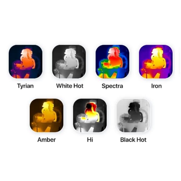 Seek Thermal LQ-ABAX termisk kamera Sort 320 x 240 pixel