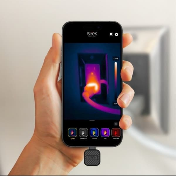 Seek Thermal LQ-ABAX termisk kamera Sort 320 x 240 pixel