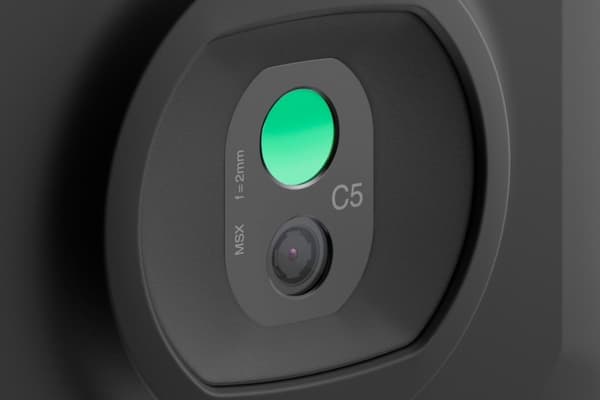 FLIR C-5 termisk kamera Sort Indbygget skærm 160 x 120 pixels