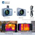 Miniatyrbild 2 av 2: P2 Termisk Imager, 256 × 192 IR Upplösning, -20℃ till 600℃ Mätområde,P2proAndroid