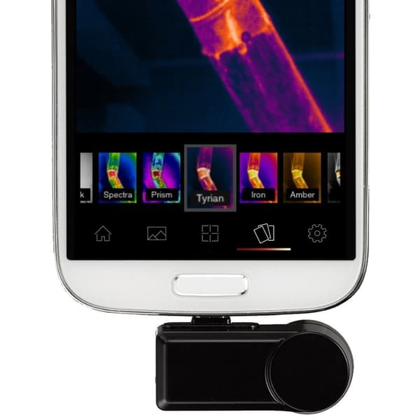 Seek Thermal LQ-AAA värmekamera Svart 320 x 240 pixlar Inbyggd display