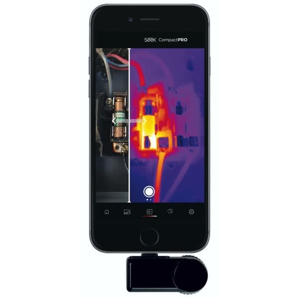 Seek Thermal LQ-AAA värmekamera Svart 320 x 240 pixlar Inbyggd display