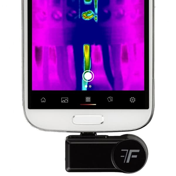 Seek Thermal LQ-AAAX termisk kamera Vanadiumoxid Ukølet Focal Plane Arrays Sort 320 x 240 pixels