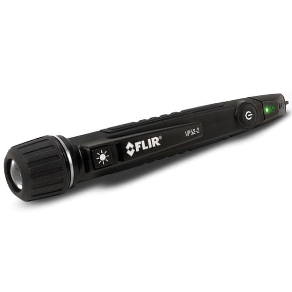 FLIR VP52-2 Spänningstestare KAT IV 1000 V LED, Vibration, Akustisk Pocket Svart
