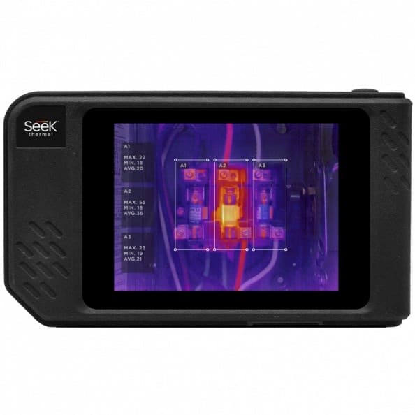 Seek Thermal SQ-AAA värmekamera Svart 320 x 240 pixlar Inbyggd display
