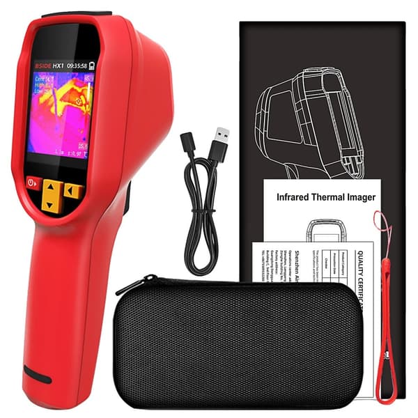 Håndholdt termisk kamera, 240 x 240 IR opløsning, -20 til 550 °C temperaturinterval,HX1