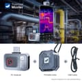 Pikkukuva 2 / 2: P2Pro lämpökamera, 256x192 IR-resoluutio, -20℃ - 600℃ mittausalue,P2Android