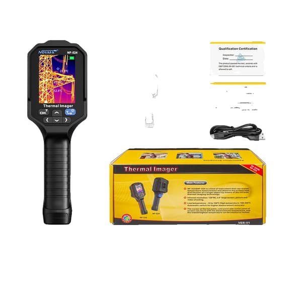 Infraröd termisk kamera, 120x90 upplösning, -10 till 400℃ mätområde,NF-524