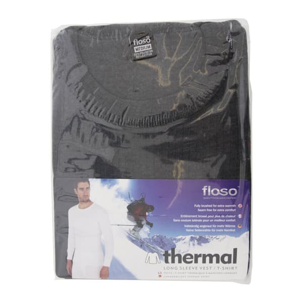 Floso Termiska underkläder för män med lång ärm T Shirt Top (Standard Range)