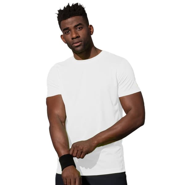 Stedman Mens Set In Mesh T-Shirt