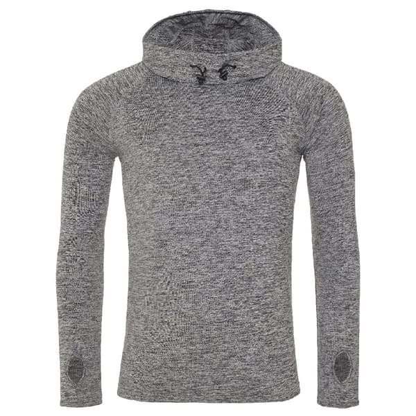 AWDis Just Cool Cowl Neck langærmet Baselayer-top til mænd