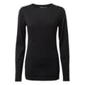 Miniatyrbillede 1 af 4: Craghoppers Merino Merino Crew Neck langærmet Baselayer II Top til kvinder/damer