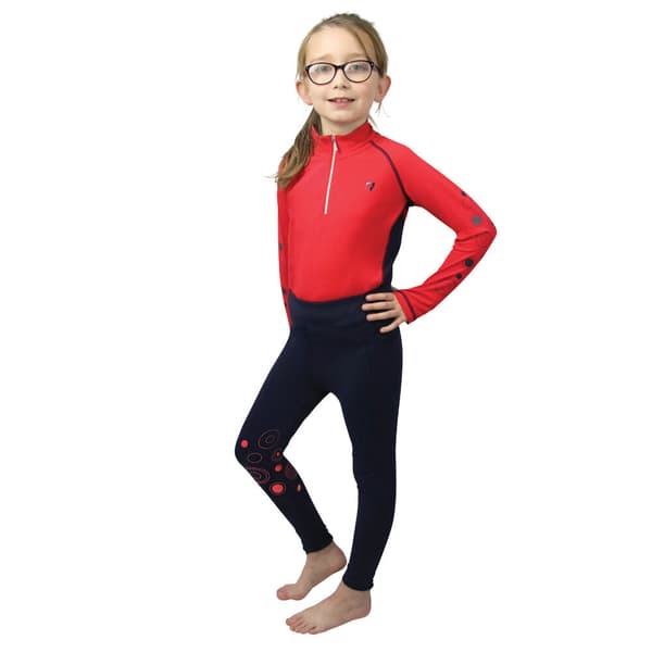 Hy Childrens/Kids DynaMizs Ecliptic Base Layer Top