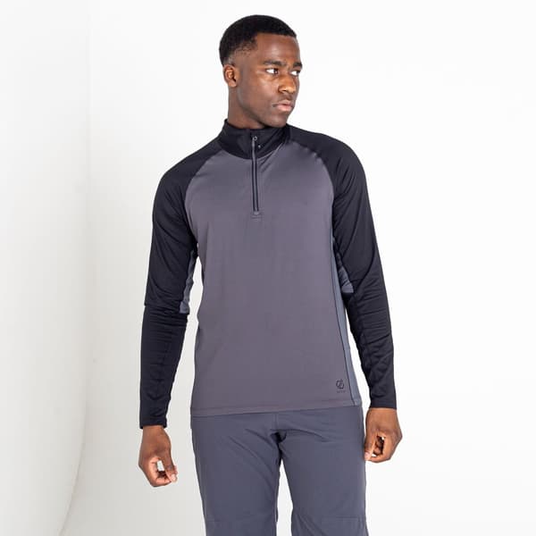 Dare 2B Mens Fuser Core Stretch Half Zip Thermal Top