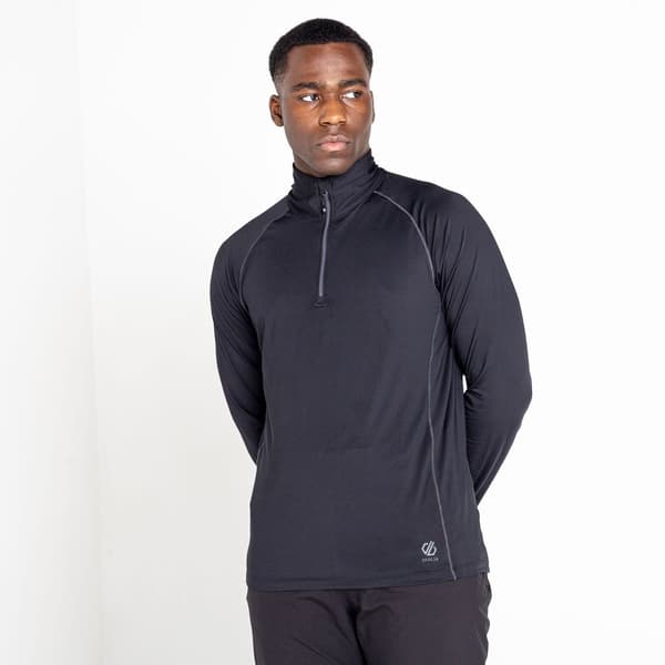 Dare 2B Mens Fuser Core Stretch Half Zip Thermal Top