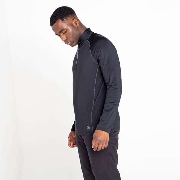 Dare 2B Mens Fuser Core Stretch Half Zip Thermal Top