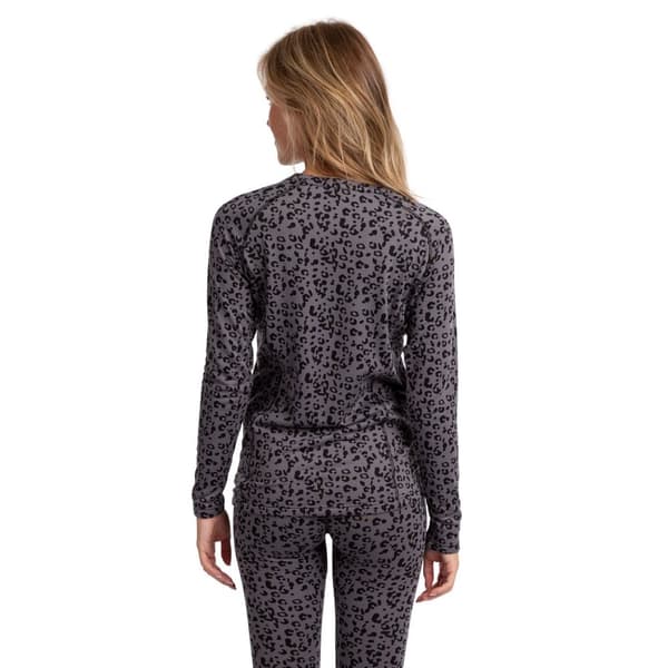 Trespass Dame/Damer Elianne Leopard Print Base Layer Top