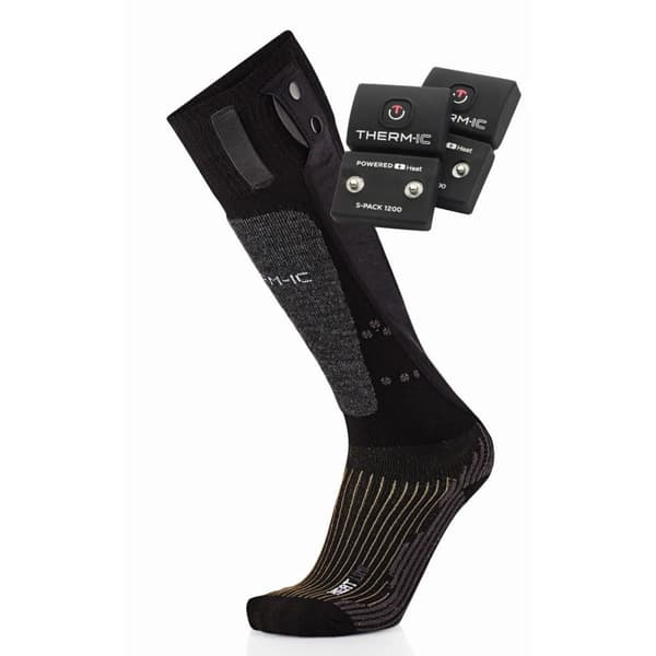 THERMIC POWERSOCK FUSION UNI +S-PACK 1200, skidstrumpor med batteri