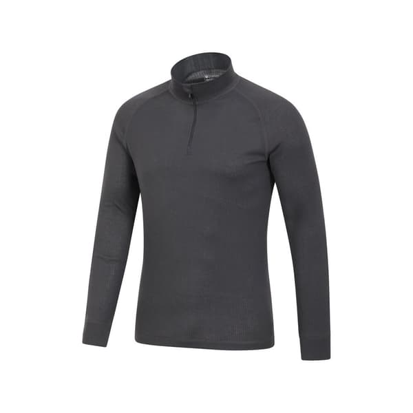Mountain Warehouse Mens Talus långärmad termotröja med dragkedja