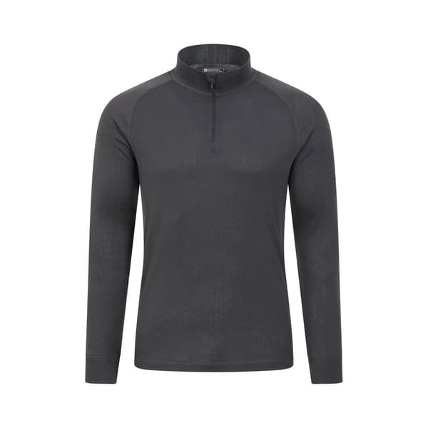 Mountain Warehouse Mens Talus långärmad termotröja med dragkedja
