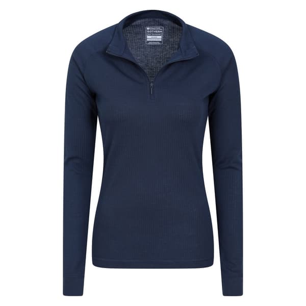 Mountain Warehouse Womens/Ladies Talus Zip Neck Long-Sleeved Thermal Top