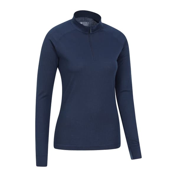 Mountain Warehouse Womens/Ladies Talus Zip Neck Long-Sleeved Thermal Top