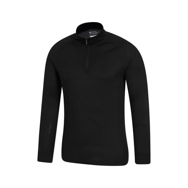 Mountain Warehouse Mens Talus långärmad termotröja med dragkedja