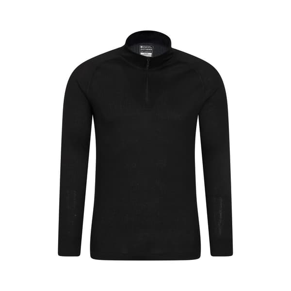Mountain Warehouse Mens Talus långärmad termotröja med dragkedja